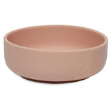 jollein silicone bowl pale pink