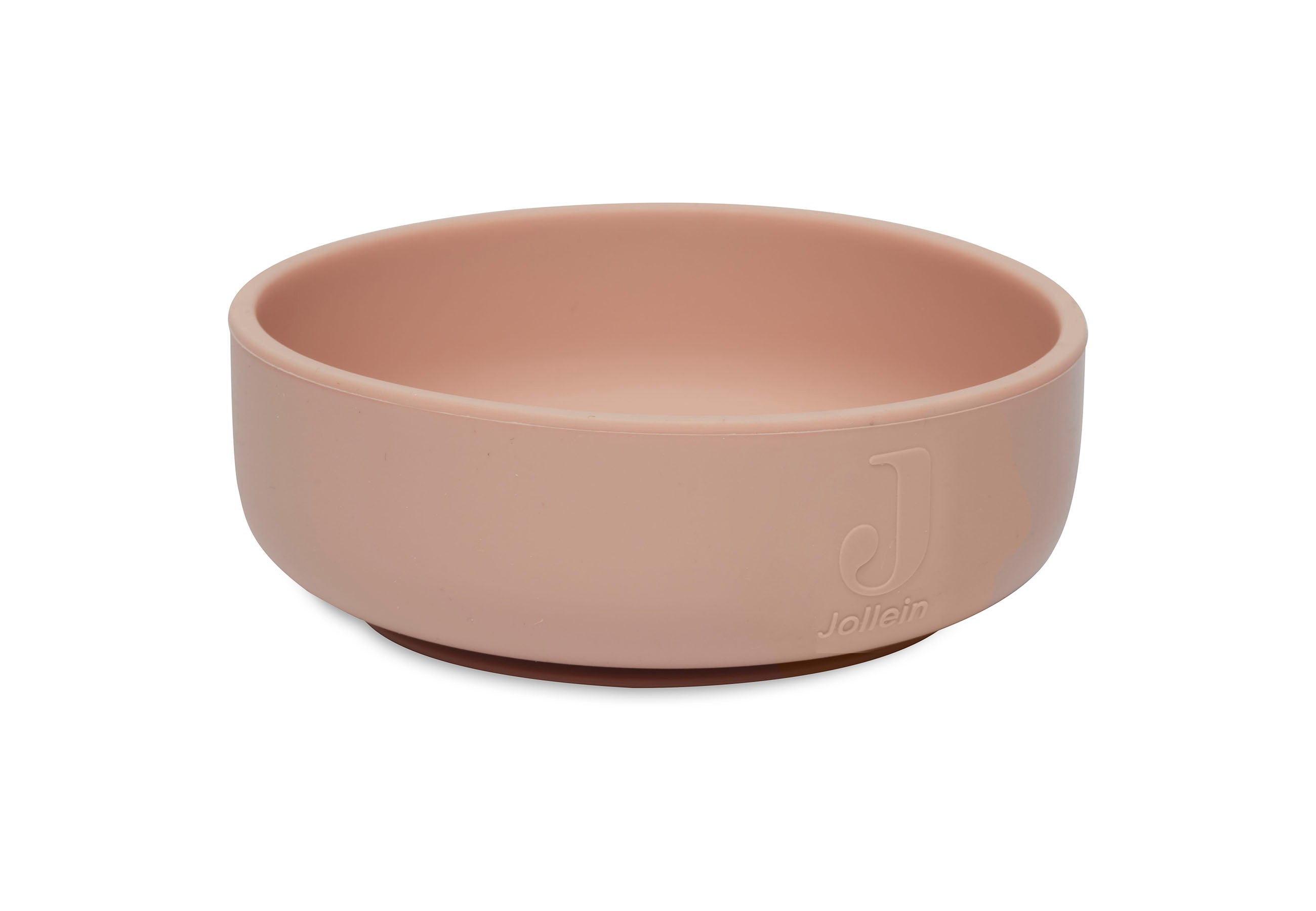 jollein silicone bowl pale pink