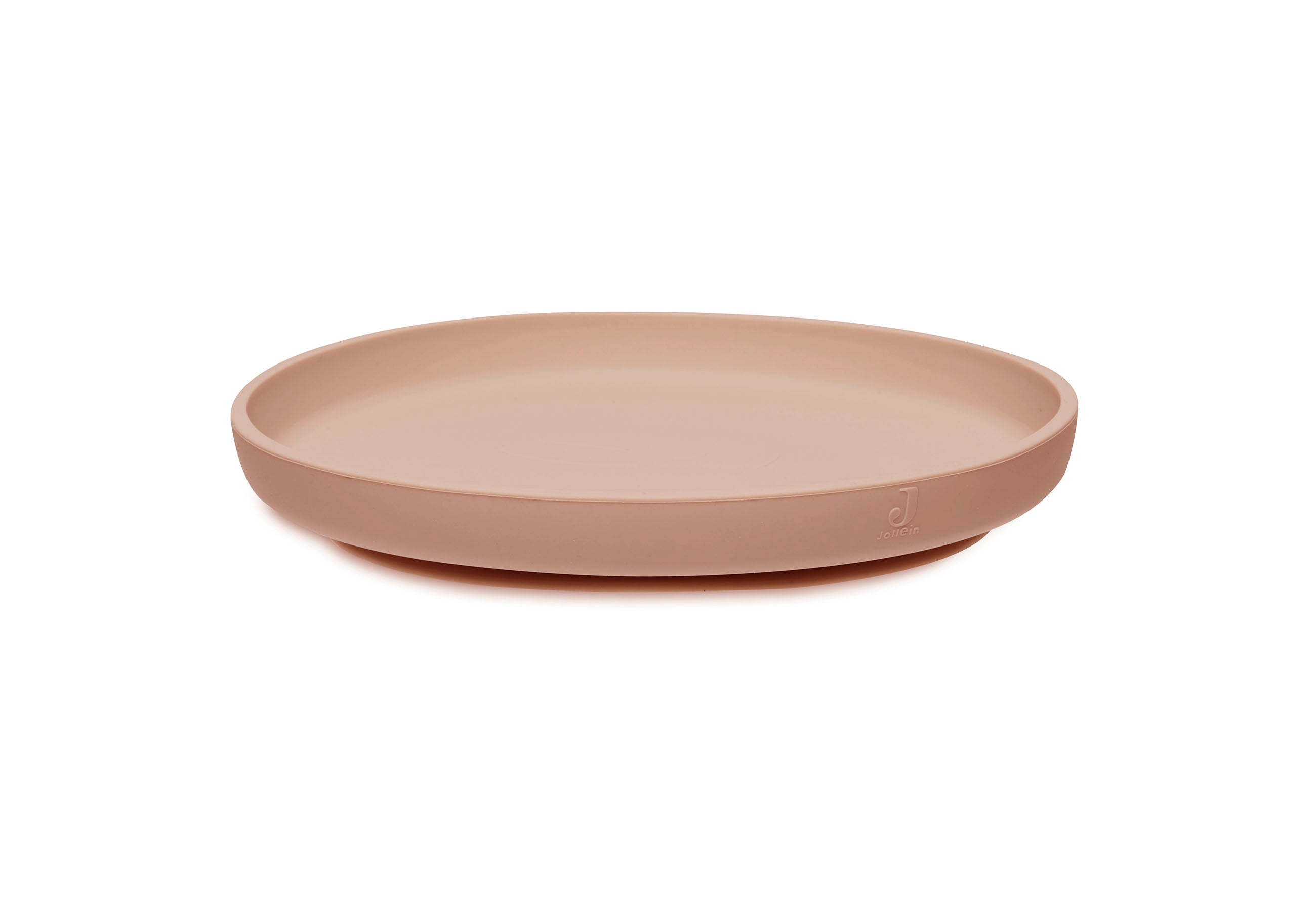 jollein silicone plate pale pink