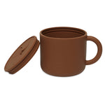 jollein silicone snack cup caramel