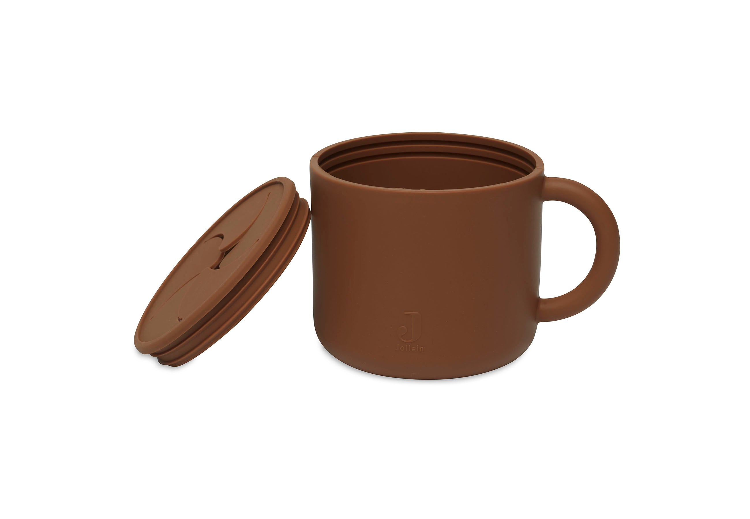 jollein silicone snack cup caramel