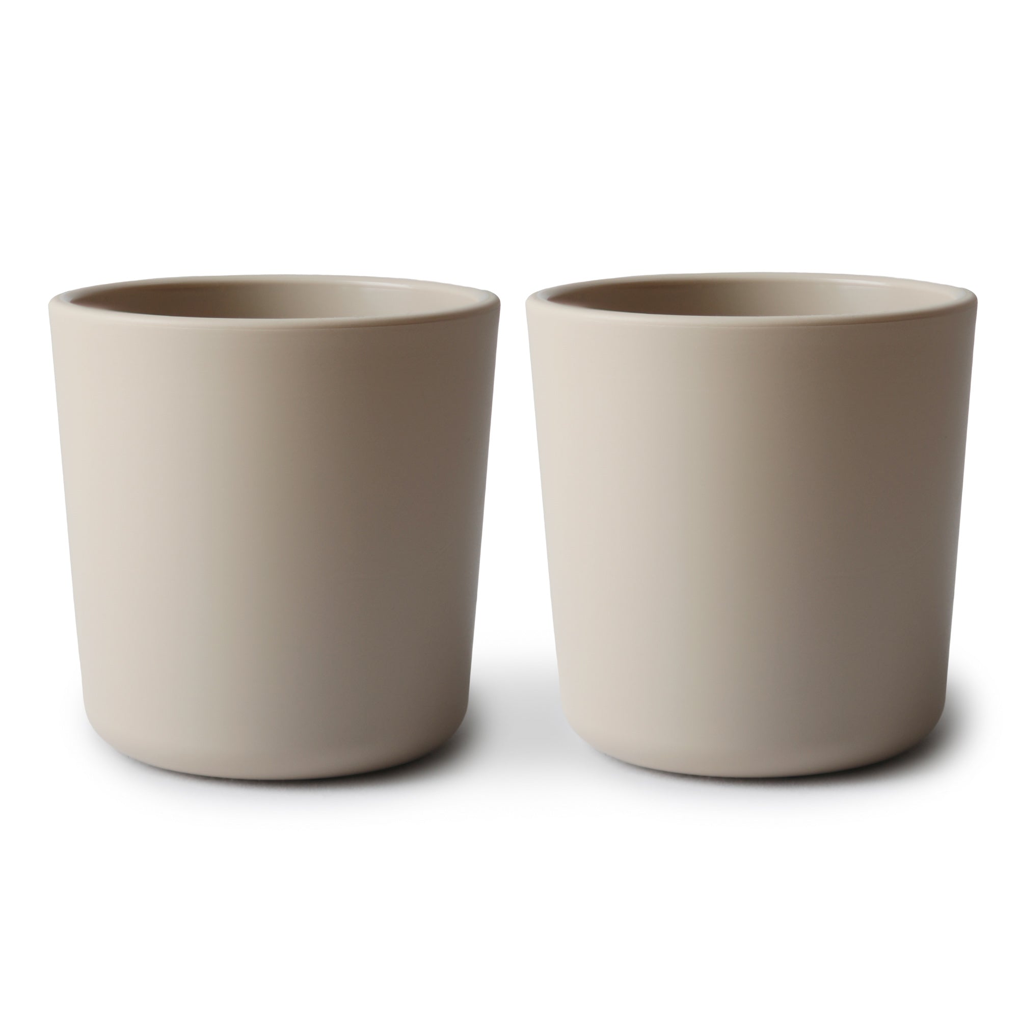 Mushie drinking cup vanilla 2-pack