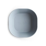 Mushie dinner bowl square cloud 2-pack