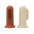 Mushie finger toothbrush clay and shifting sand 2-pack