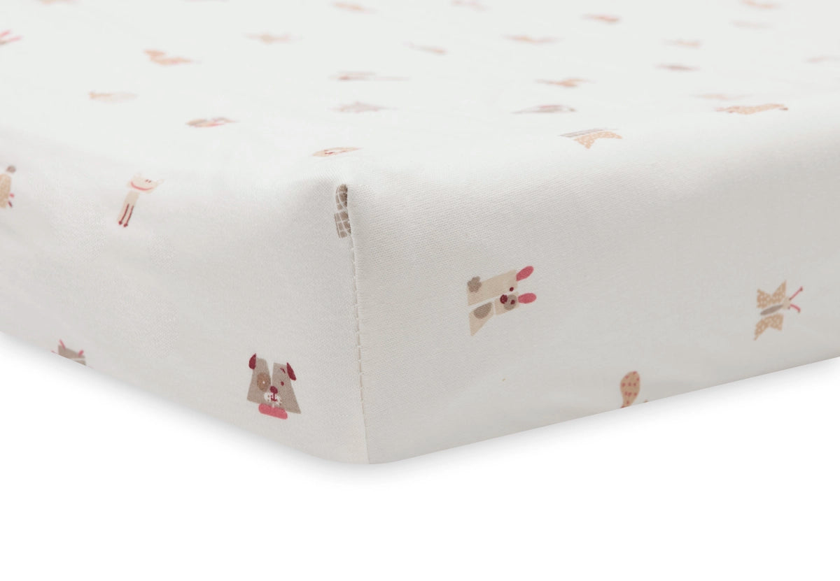 Jollein | Changing Mat Cover Jersey 50x70cm - Animal Friends