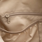 Jollein Urban diaper bag in Warm Sand, interior pockets and zipped compartment