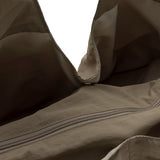 Jollein Urban diaper bag in Earthy, open main compartment viewed from above