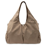 Jollein Urban diaper bag in Earthy with carry handles, front view