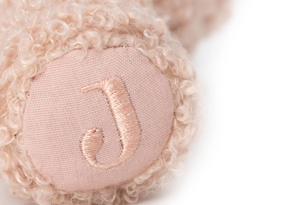 Jollein | Rattle Teddy Bear - Wilde Rose
