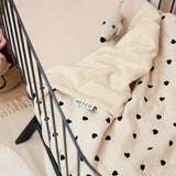 Meyco | Jersey Fitted Sheet Cot 40x80cm - Soft Sand (2pack)