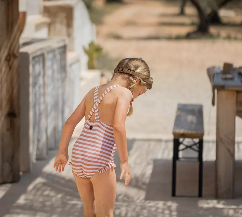 1+ In the family | Margherita Swimsuit - Apricot