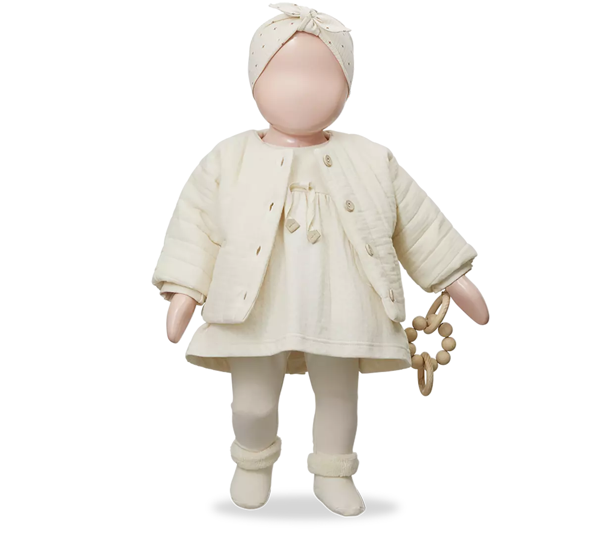 1+ In the family | Heidi Jacket - Ivory