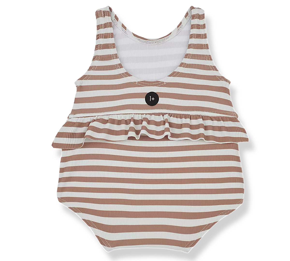 1+ In the family | Ilaria Newborn Swimsuit - Apricot
