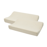 Meyco - Changing Pad Cover Terry Cloth - Soft Sand (2pack)