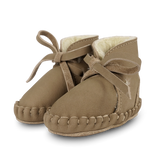 Donsje | Baby Shoes Pina Classic Booties - Truffle Nubuck