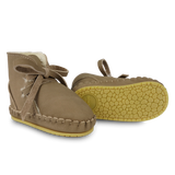 Donsje | Baby Shoes Pina Classic Booties - Truffle Nubuck
