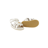 Donsje | Baby Shoes Tuti Fields Sandals Daisy - Off White Leather