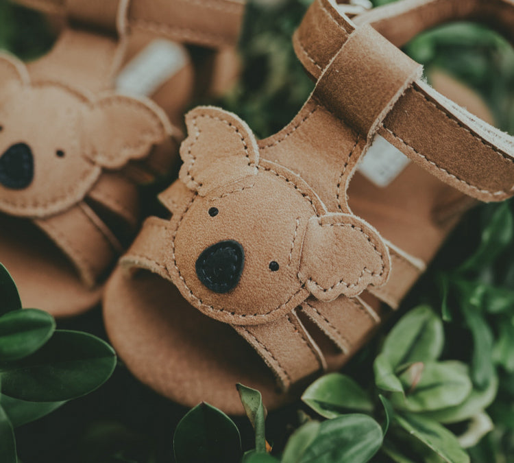 Donsje | Baby Shoes Diedan Koala - Truffle Nubuck