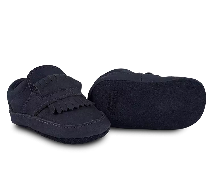 Donsje | Baby Shoes Jacx - Navy Nubuck