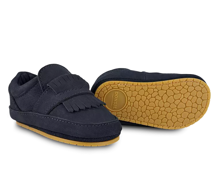 Donsje | Baby Shoes Jacx - Navy Nubuck