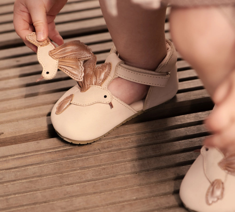 Donsje | Baby Shoes Franny Hummingbird - Powder Nubuck