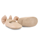 Donsje | Baby Shoes Luyax Ballerinas - Powder Metallic Nubuck