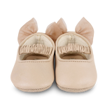 Donsje | Baby Shoes Luyax Ballerinas - Powder Metallic Nubuck