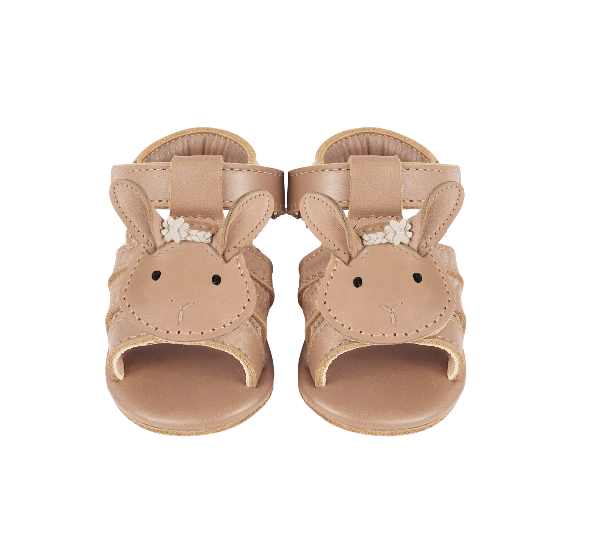 Donsje | Baby Shoes Stelloux Sandals Bride - Light Rust Leather