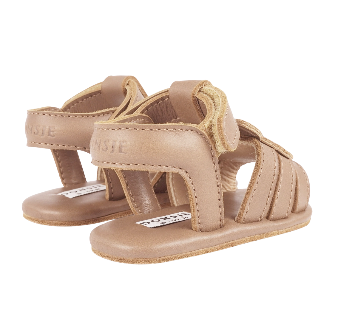 Donsje | Baby Shoes Stelloux Sandals Bride - Light Rust Leather