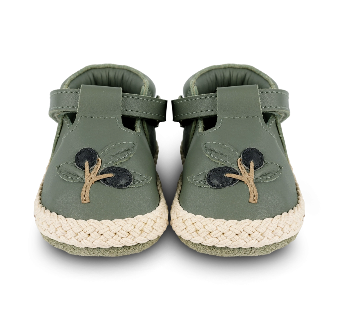 Donsje | Baby Shoes Yames Shoes Olives - Green Bay Leather