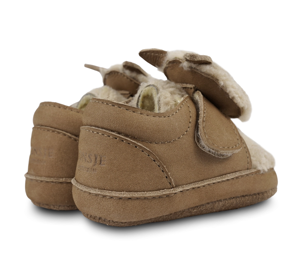 Donsje | Baby Shoes Matijn Sneakers Alpaca - Truffle Nubuck