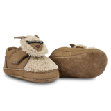 Donsje | Baby Shoes Matijn Sneakers Alpaca - Truffle Nubuck