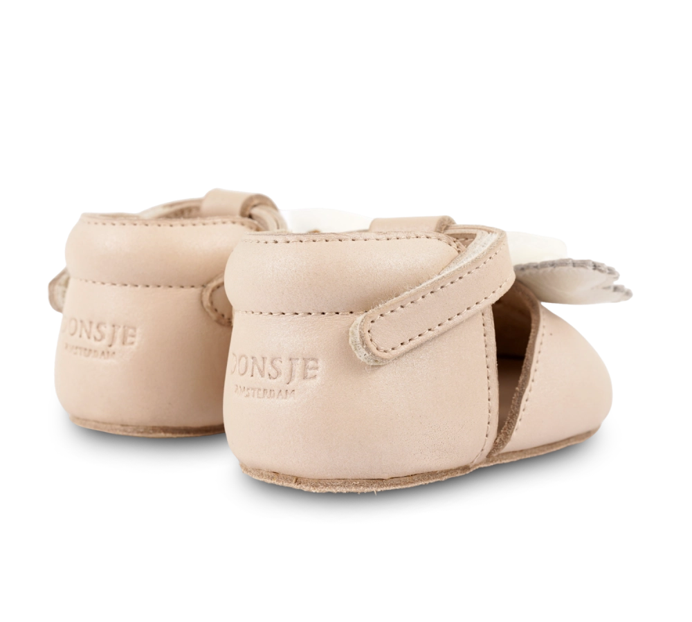 Donsje | Baby Shoes Zaizou Shimmer Libelle - Powder Metallic Nubuck