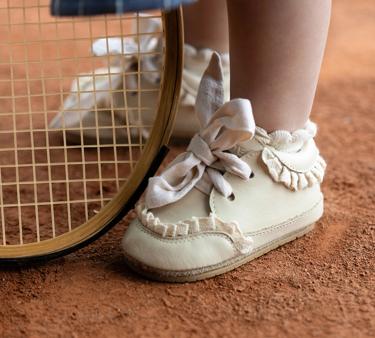 Donsje - Baby Shoes Loke Sneakers - Cream Leather