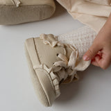 Donsje - Baby Shoes Loke Sneakers - Cream Leather