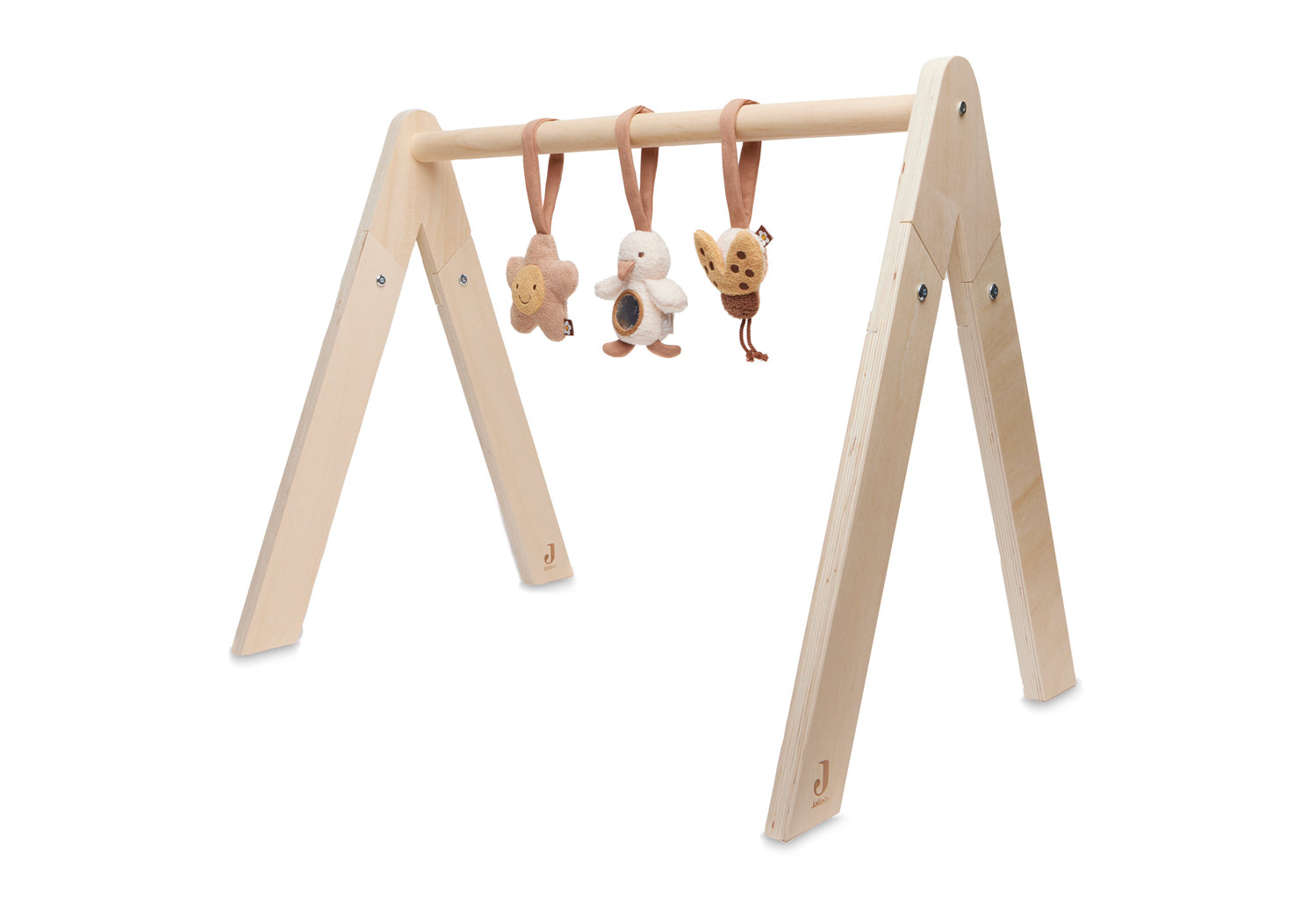 Jollein wooden baby gym spring garden toys