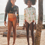 Pepita & Me | Swimsuit Longsleeve Alana - Palmeras Arena