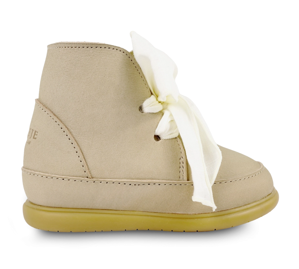 Donsje | Toddler Shoes Wisi Organza - Taupe Nubuck