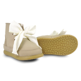 Donsje | Toddler Shoes Wisi Organza - Taupe Nubuck