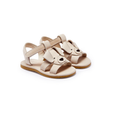 Donsje - Toddler Shoes Mhalo Sandals Golden Retriever - Ivory Leather