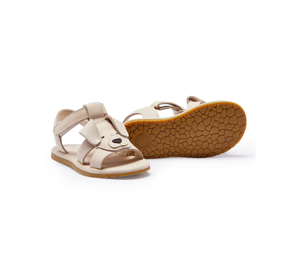 Donsje - Toddler Shoes Mhalo Sandals Golden Retriever - Ivory Leather