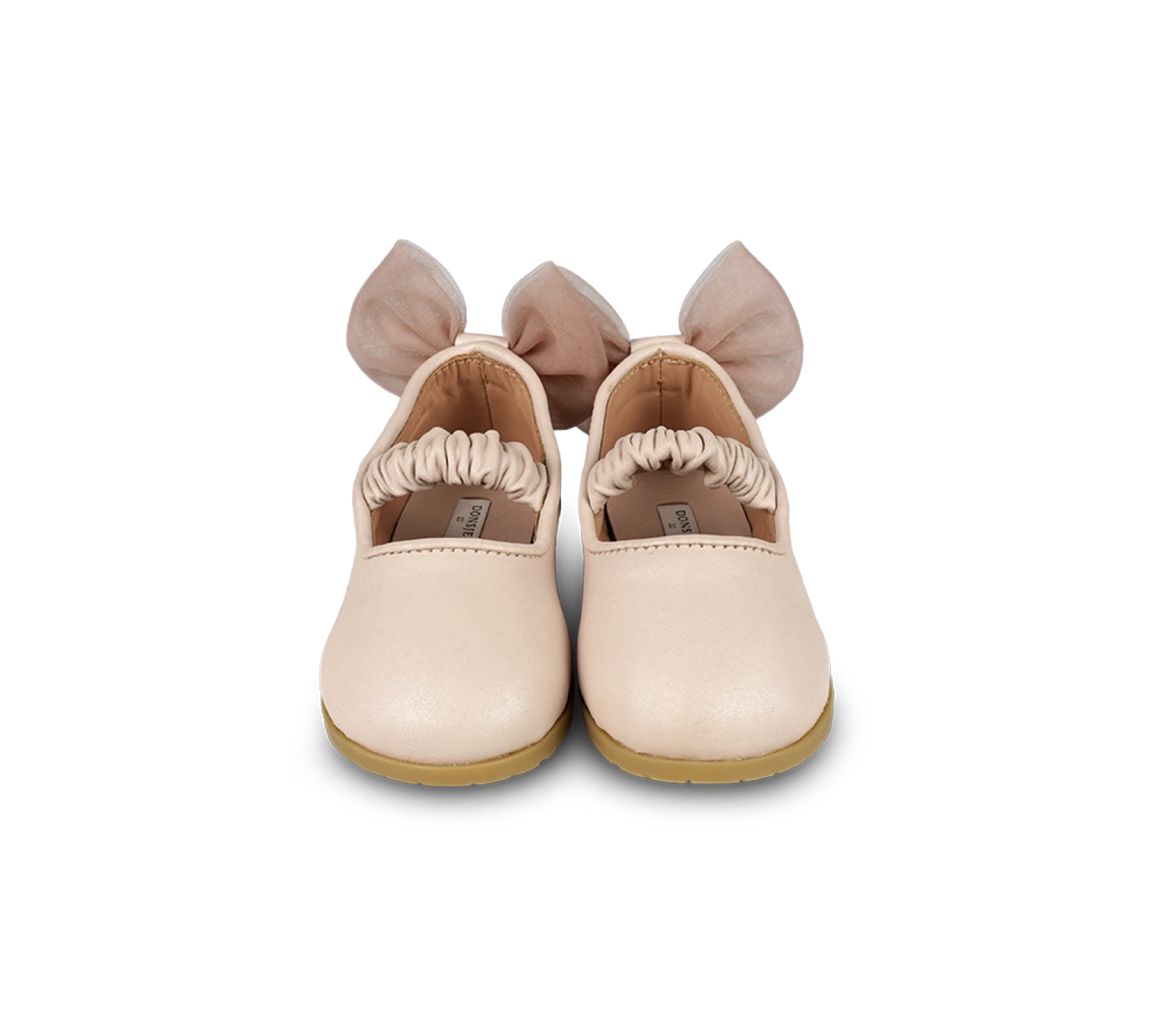 Donsje | Toddler Shoes Taatie Ballerinas - Powder Metallic Nubuck