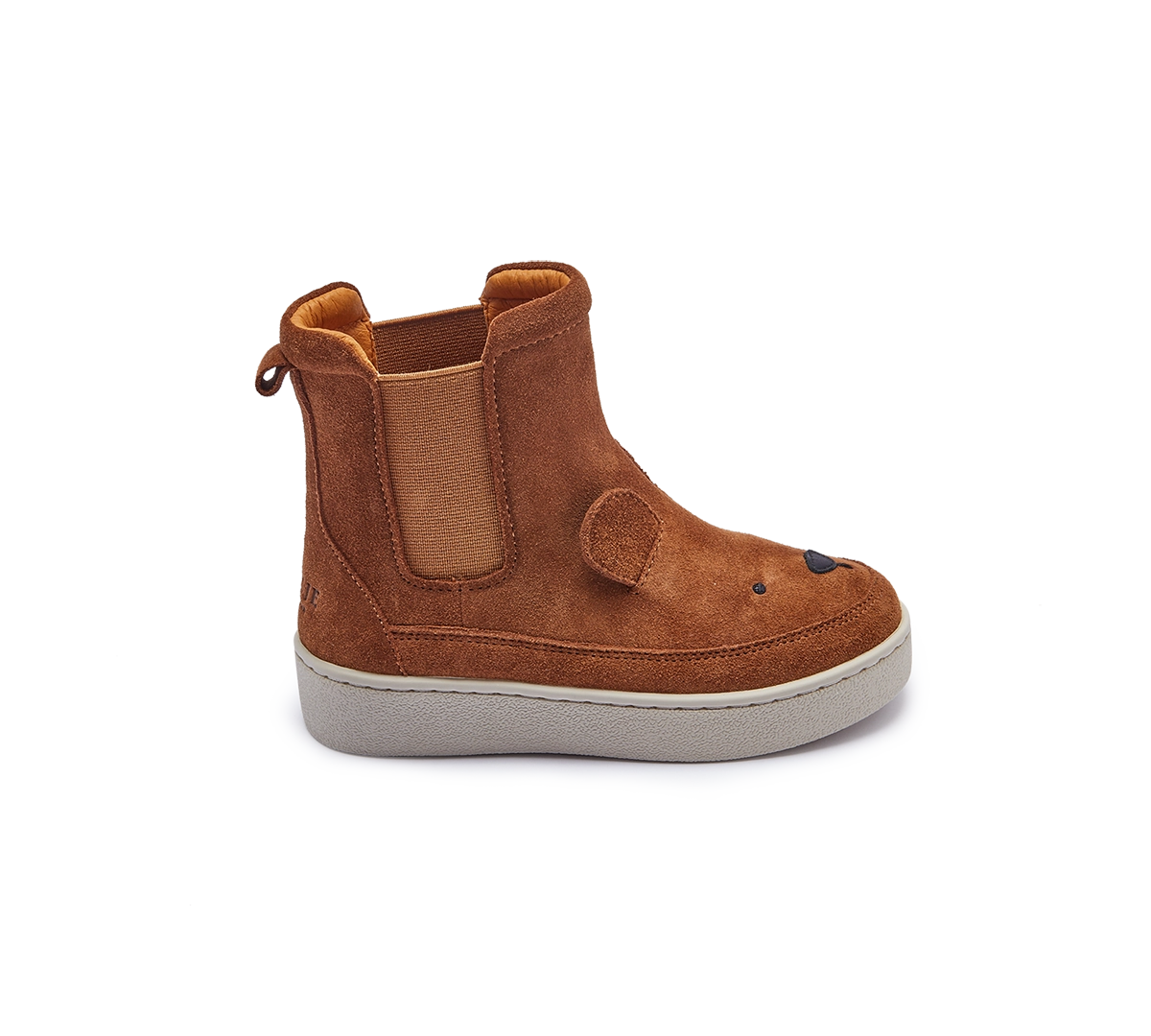 Donsje | Toddler Shoes Thamo Boots Bear - Cognac Suede