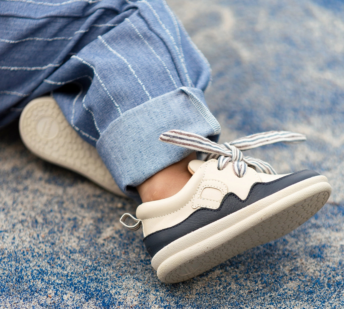 Donsje - Toddler Shoes Lenson Sneakers - Cream Leather