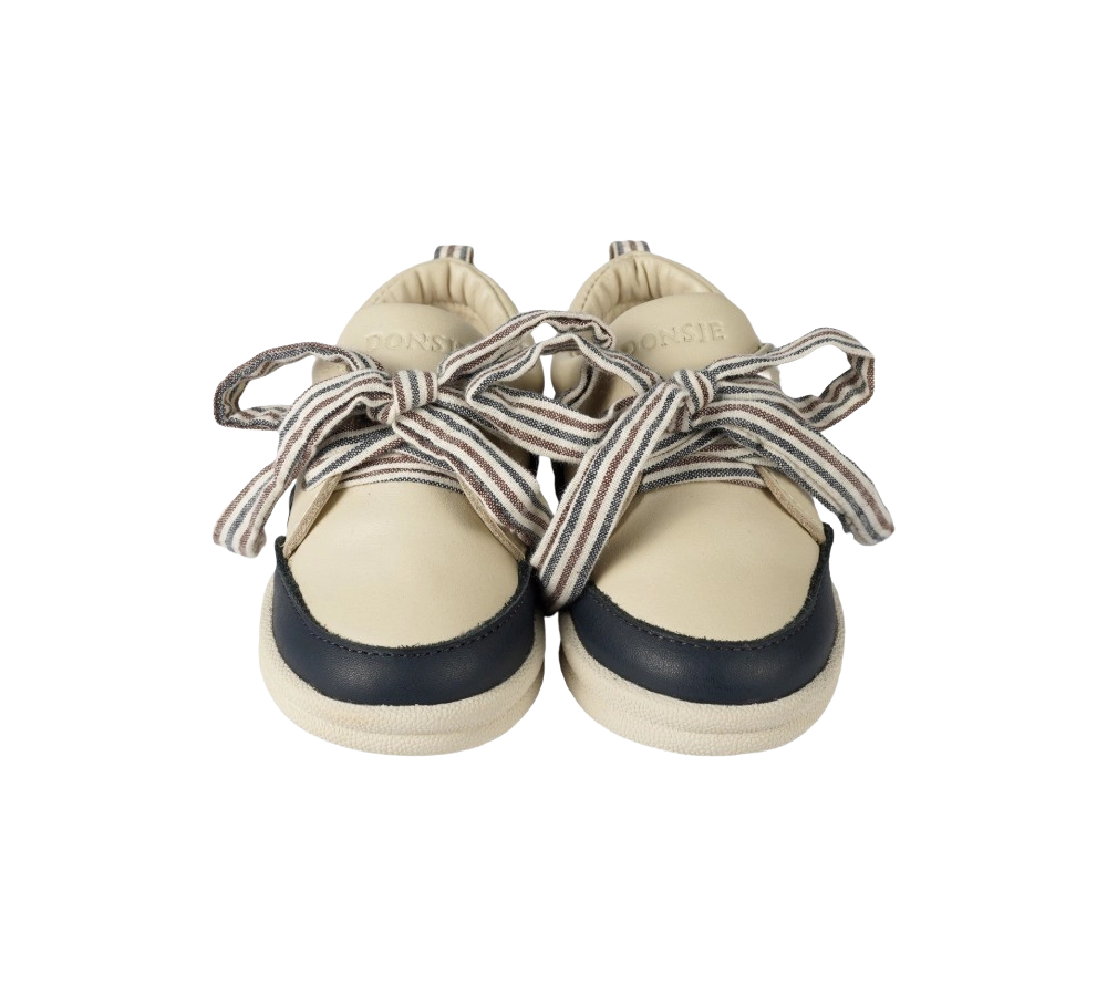 Donsje - Toddler Shoes Lenson Sneakers - Cream Leather