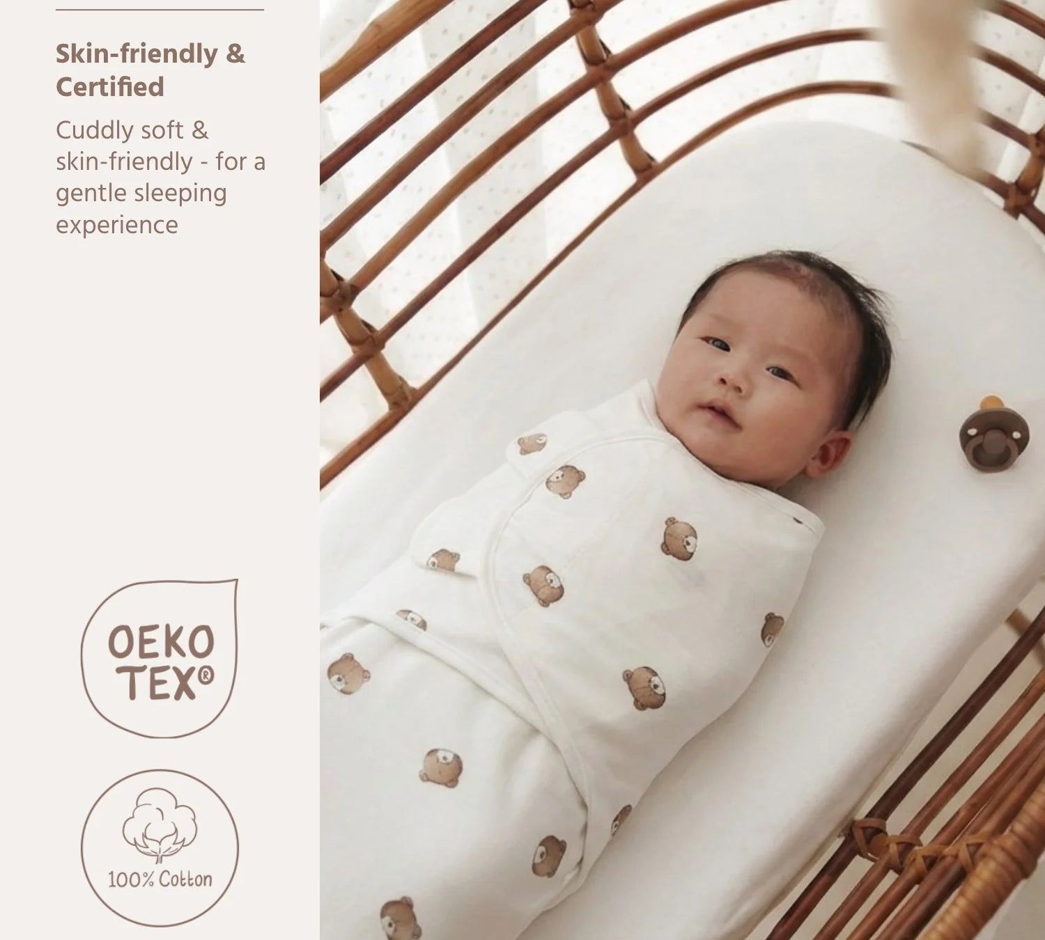 Meyco - Swaddle - Bear