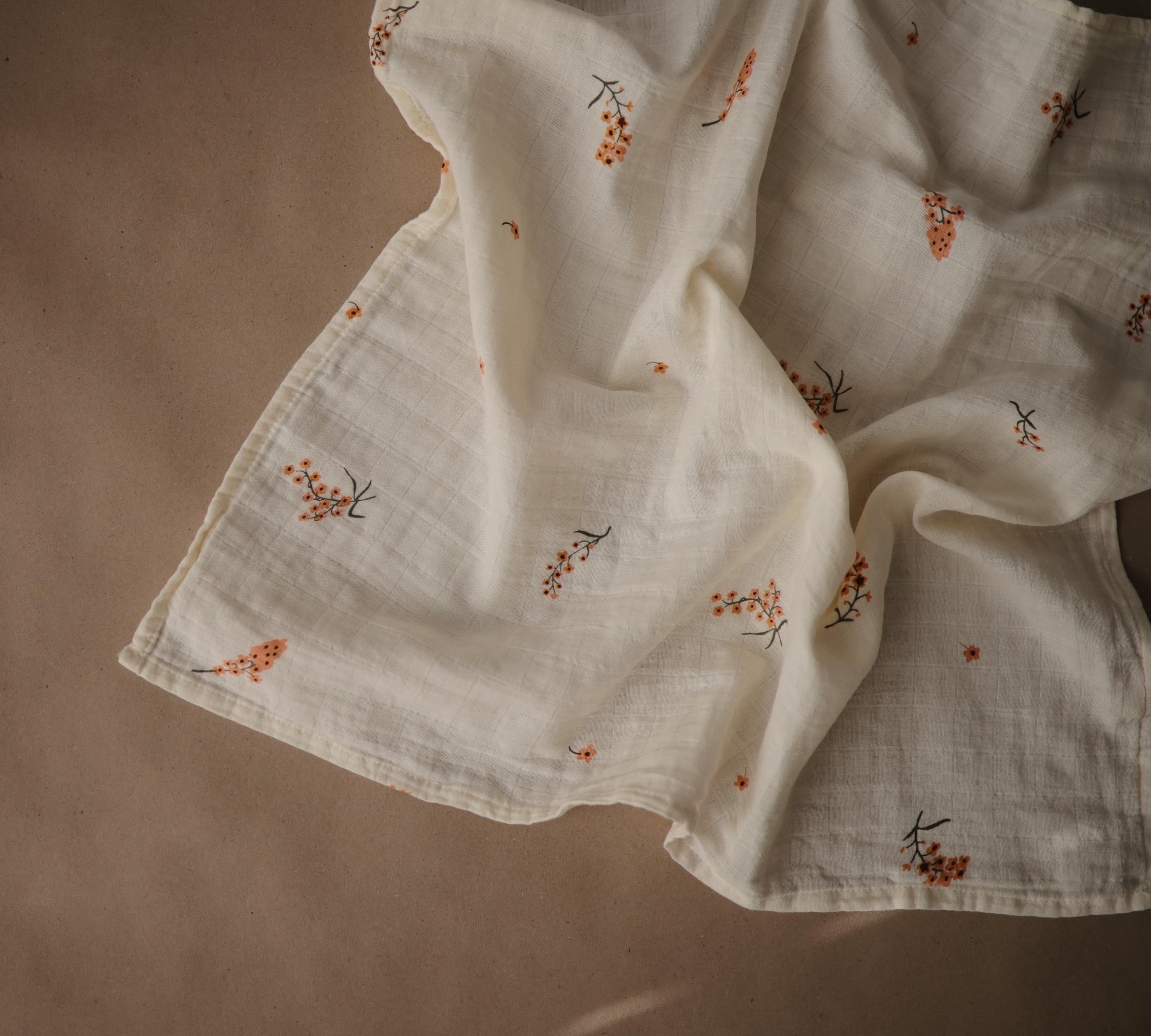 Mushie | Muslin Cloth 3-pack Flowers