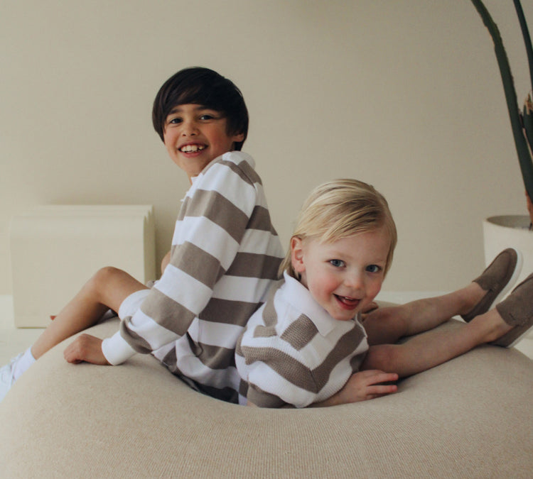 Two You Label | Polo Longsleeve George - Striped