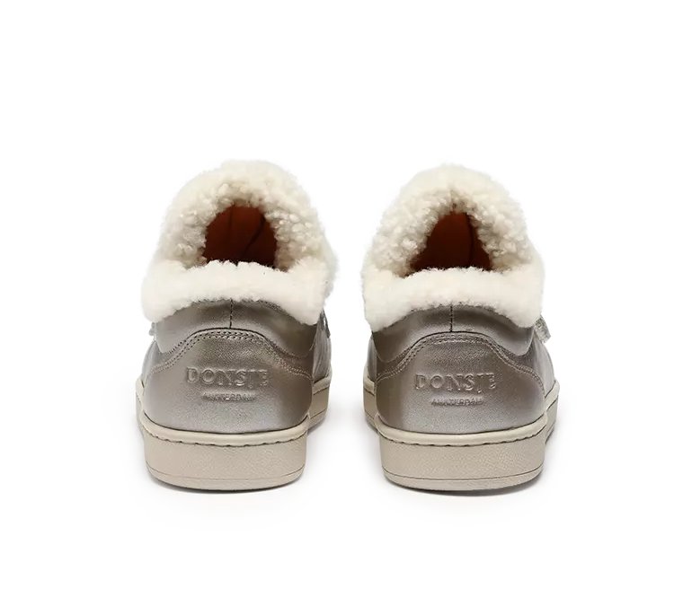 Donsje | Kids Shoes Hanzell - Champagne Metallic Leather