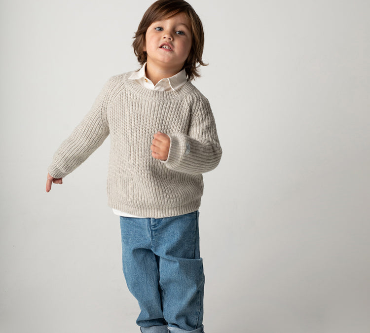 Donsje | Kids Shoes Meyo - Navy Betting Leather